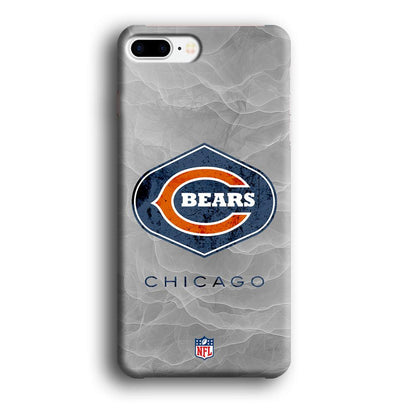 NFL Chicago Bears Smoke Wave iPhone 7 Plus Case-Oxvistore