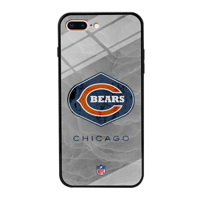 NFL Chicago Bears Smoke Wave iPhone 7 Plus Case-Oxvistore