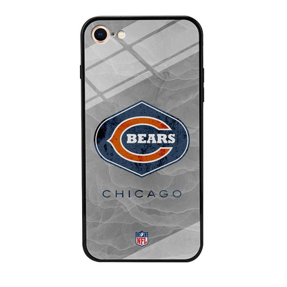 NFL Chicago Bears Smoke Wave iPhone 8 Case-Oxvistore