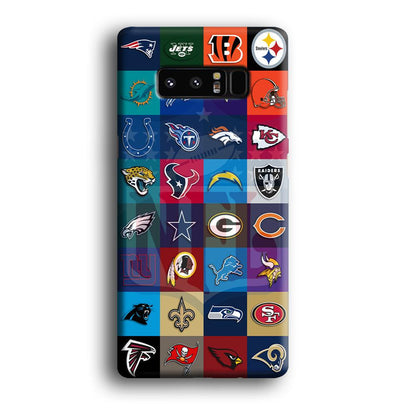 NFL Club of The Year Samsung Galaxy Note 8 Case-Oxvistore