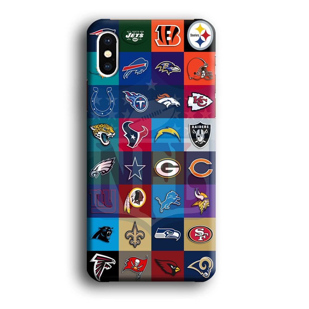 NFL Club of The Year iPhone X Case-Oxvistore