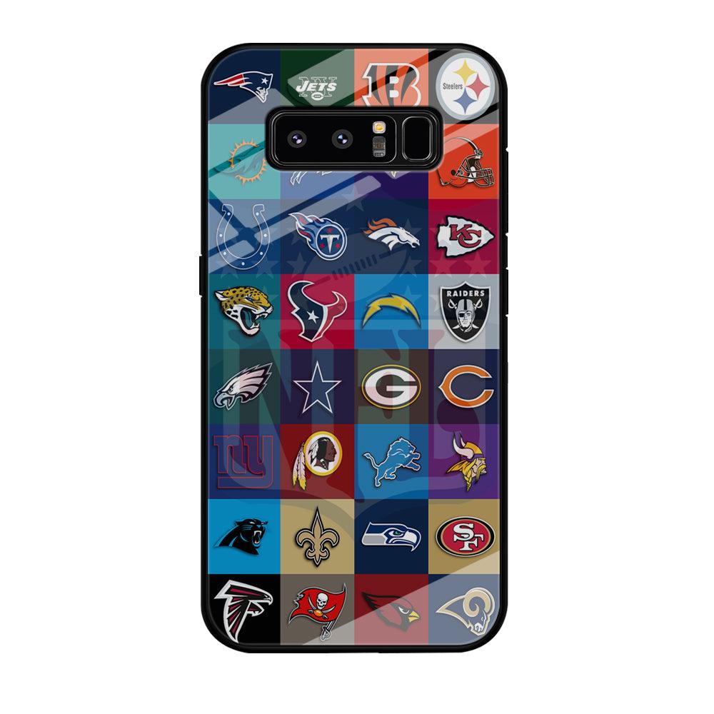 NFL Club of The Year Samsung Galaxy Note 8 Case-Oxvistore