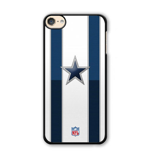 NFL Dallas Cowboys Light Glow iPod Touch 6 Case-Plastic Black (2D Case)-Oxvistore