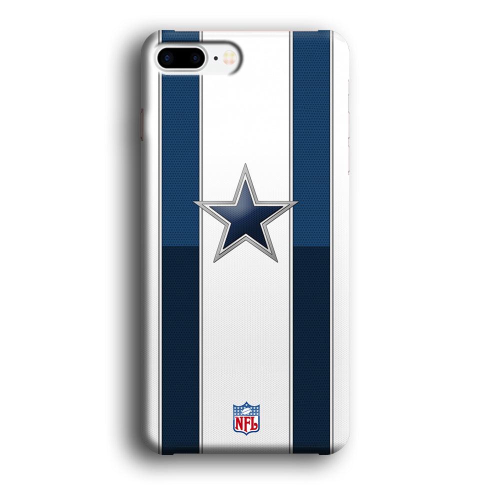 NFL Dallas Cowboys Light Glow iPhone 8 Plus Case-Oxvistore