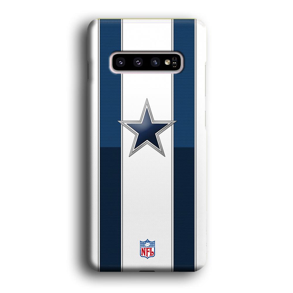 NFL Dallas Cowboys Light Glow Samsung Galaxy S10 Case-Oxvistore