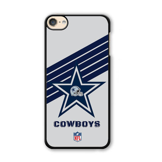 NFL Dallas Cowboys Prime Star iPod Touch 6 Case-Plastic Black (2D Case)-Oxvistore