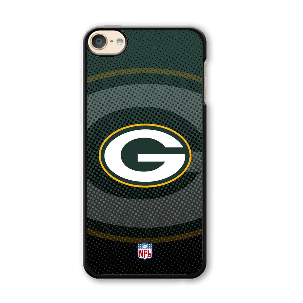 NFL Green Bay Packers Pattern of Banner iPod Touch 6 Case-Plastic Black (2D Case)-Oxvistore