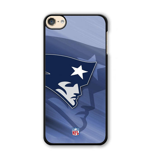 NFL New England Patriots Asterisk Ahead iPod Touch 6 Case-Plastic Black (2D Case)-Oxvistore