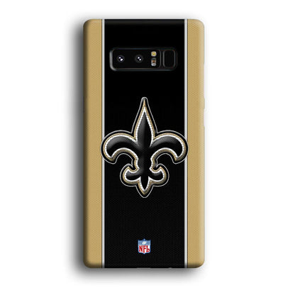 NFL New Orleans Saints Straight Samsung Galaxy Note 8 Case-Oxvistore