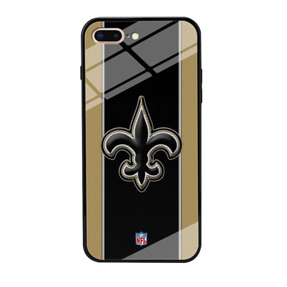 NFL New Orleans Saints Straight iPhone 8 Plus Case-Oxvistore