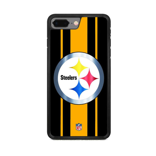 NFL Pittsburgh Steelers Platinum iPhone 8 Plus Case-Oxvistore