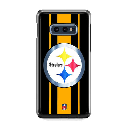 NFL Pittsburgh Steelers Platinum Samsung Galaxy S10E Case-Oxvistore