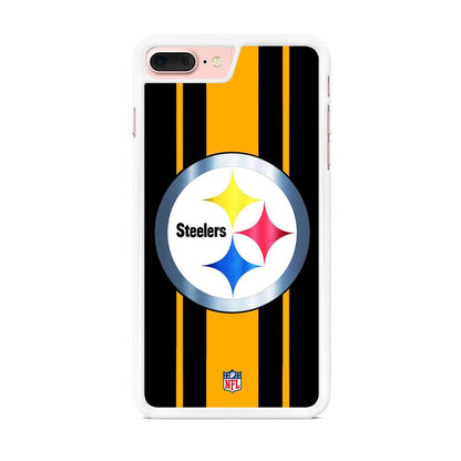 NFL Pittsburgh Steelers Platinum iPhone 7 Plus Case-Oxvistore