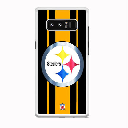 NFL Pittsburgh Steelers Platinum Samsung Galaxy Note 8 Case-Oxvistore