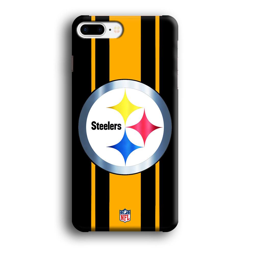 NFL Pittsburgh Steelers Platinum iPhone 7 Plus Case-Oxvistore