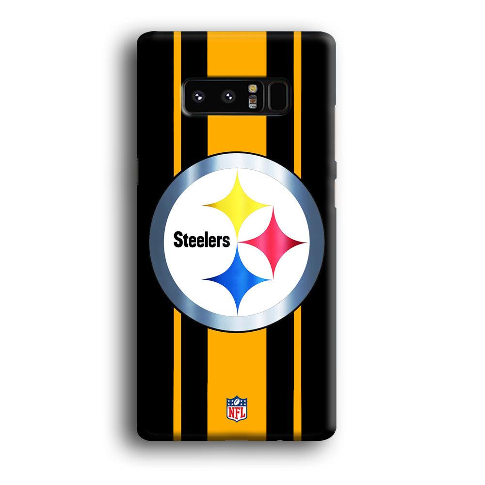 NFL Pittsburgh Steelers Platinum Samsung Galaxy Note 8 Case-Oxvistore