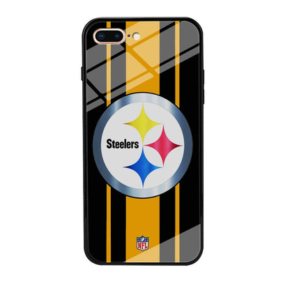 NFL Pittsburgh Steelers Platinum iPhone 7 Plus Case-Oxvistore