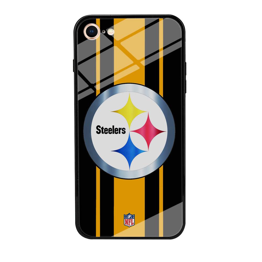 NFL Pittsburgh Steelers Platinum iPhone 8 Case-Oxvistore