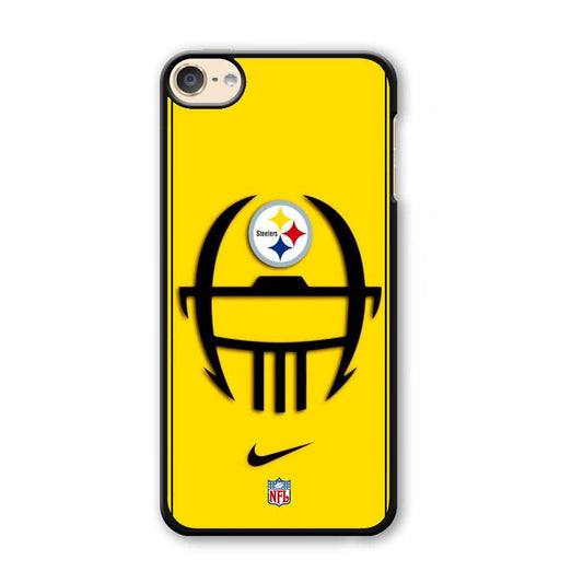 NFL Pittsburgh Steelers Ring of Face iPod Touch 6 Case-Plastic Black (2D Case)-Oxvistore