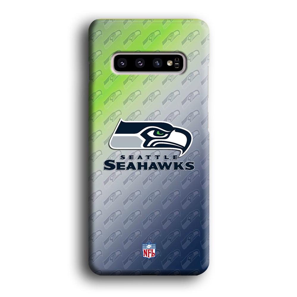 NFL Seattle Seahawks Hawks Tone Samsung Galaxy S10 Plus Case-Oxvistore