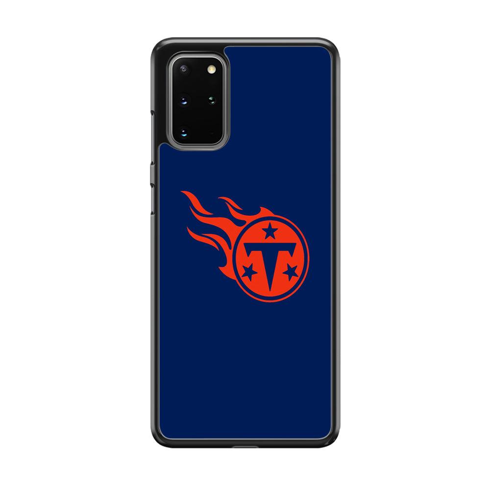 NFL Tennessee Titans 1999 Samsung Galaxy S20 Plus Case-Rubber Black (2D Case)-Oxvistore