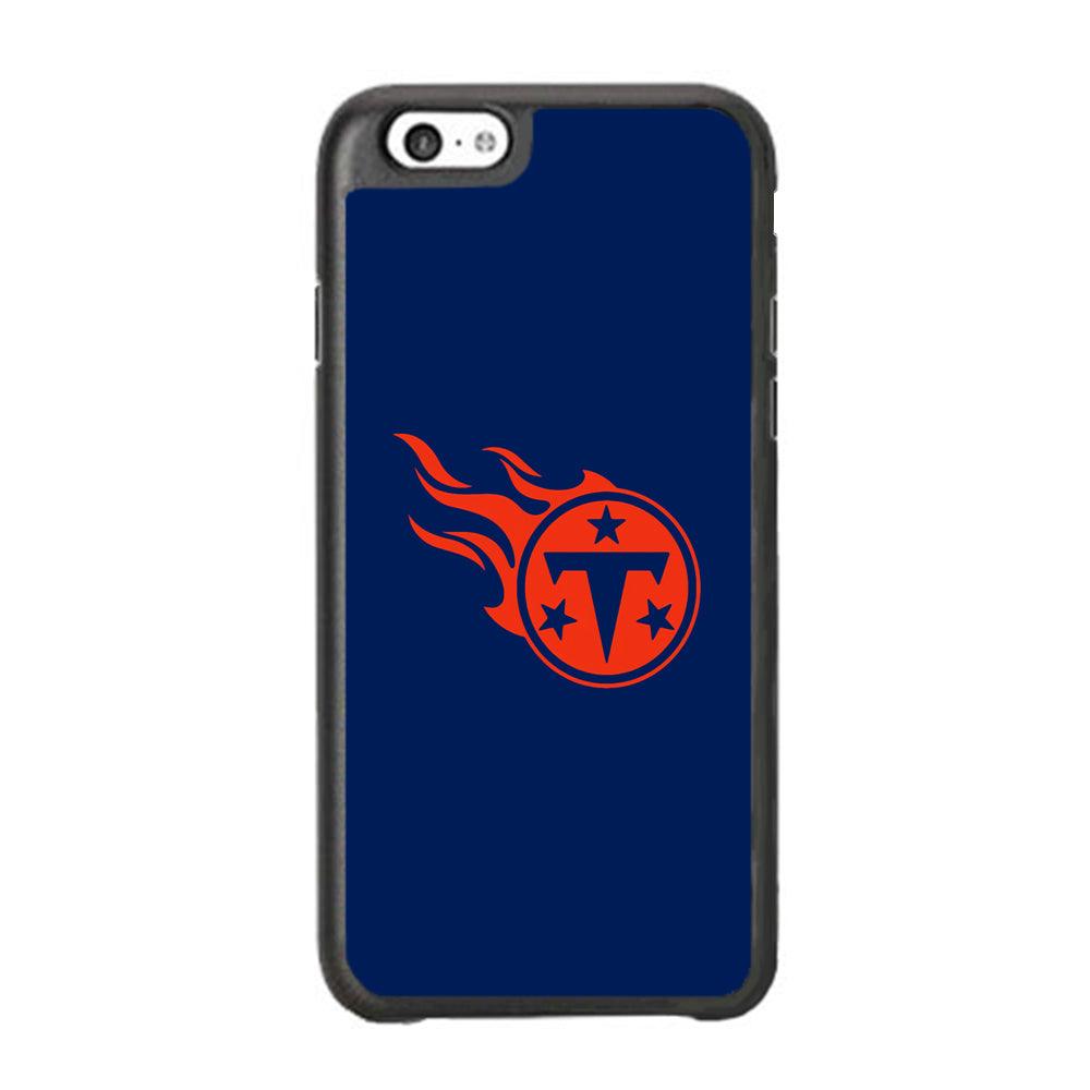 NFL Tennessee Titans 1999 iPhone 6 Plus | 6s Plus Case-Rubber Black (2D Case)-Oxvistore