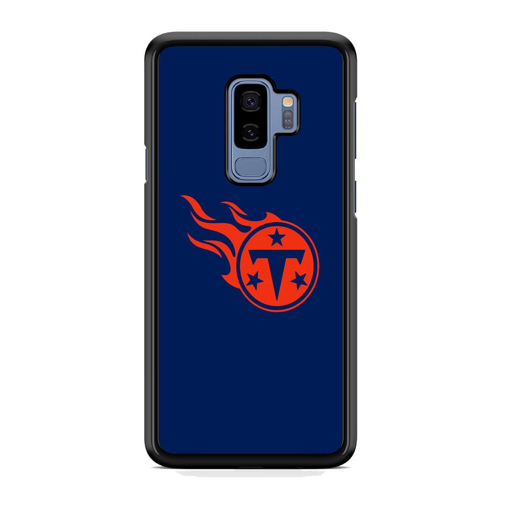 NFL Tennessee Titans 1999 Samsung Galaxy S9 Plus Case-Rubber Black (2D Case)-Oxvistore