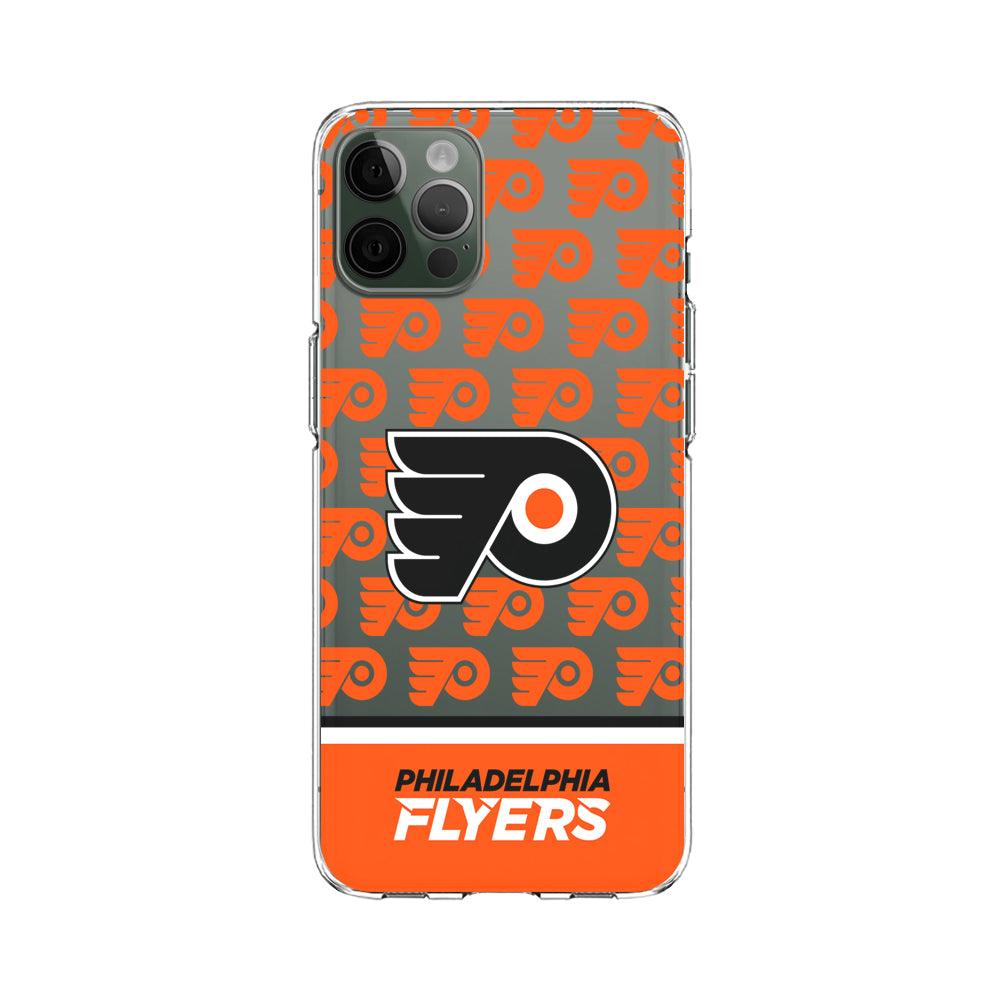 NHL Philadelphia Flyers Rays of Twilight Clear Soft Case-Oxvistore