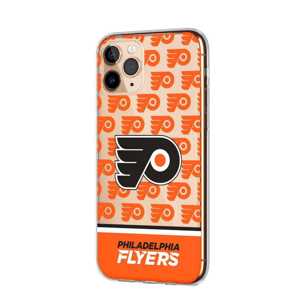 NHL Philadelphia Flyers Rays of Twilight Clear Soft Case-Oxvistore