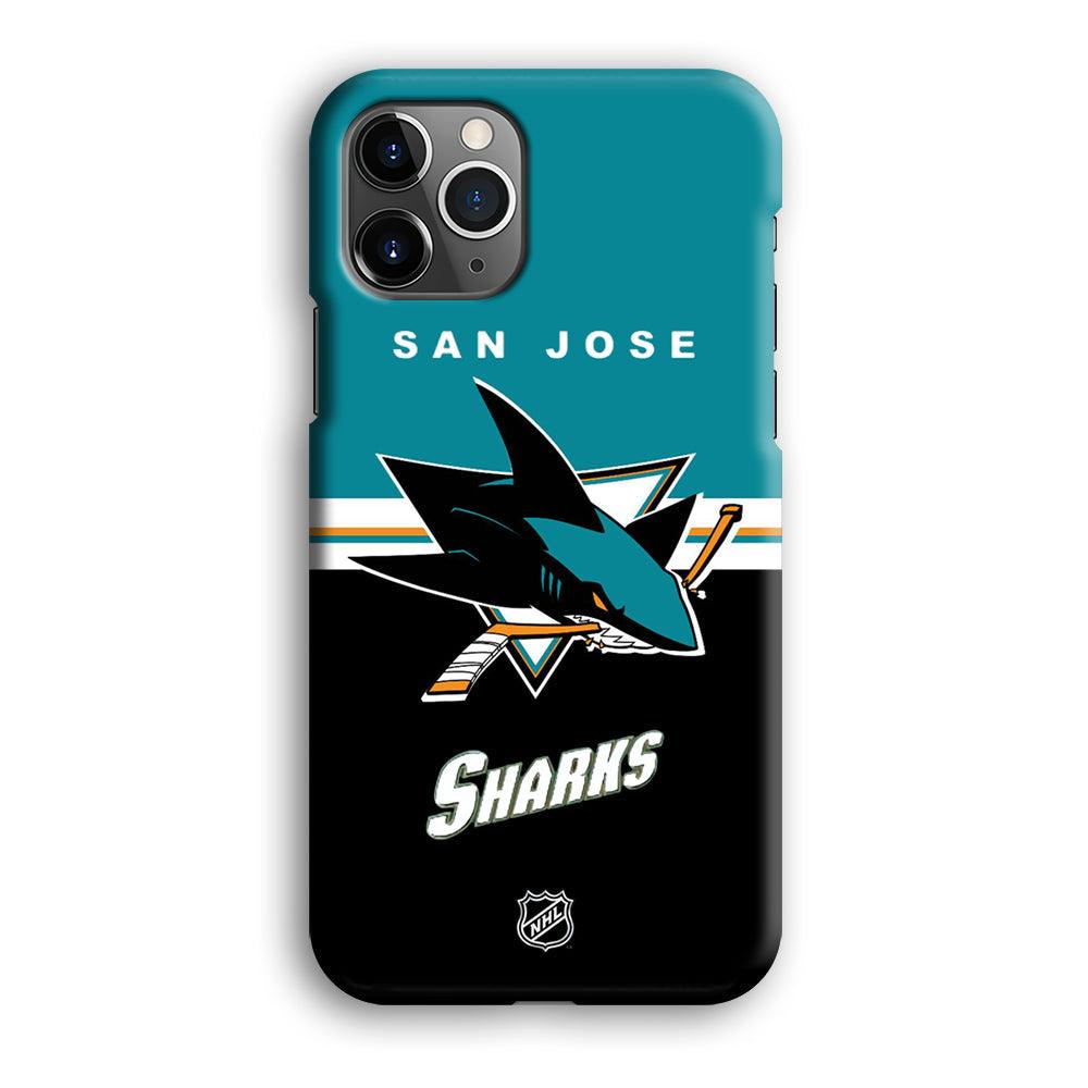 NHL San Jose Sharks Teal Blend iPhone 12 Pro Case-Oxvistore