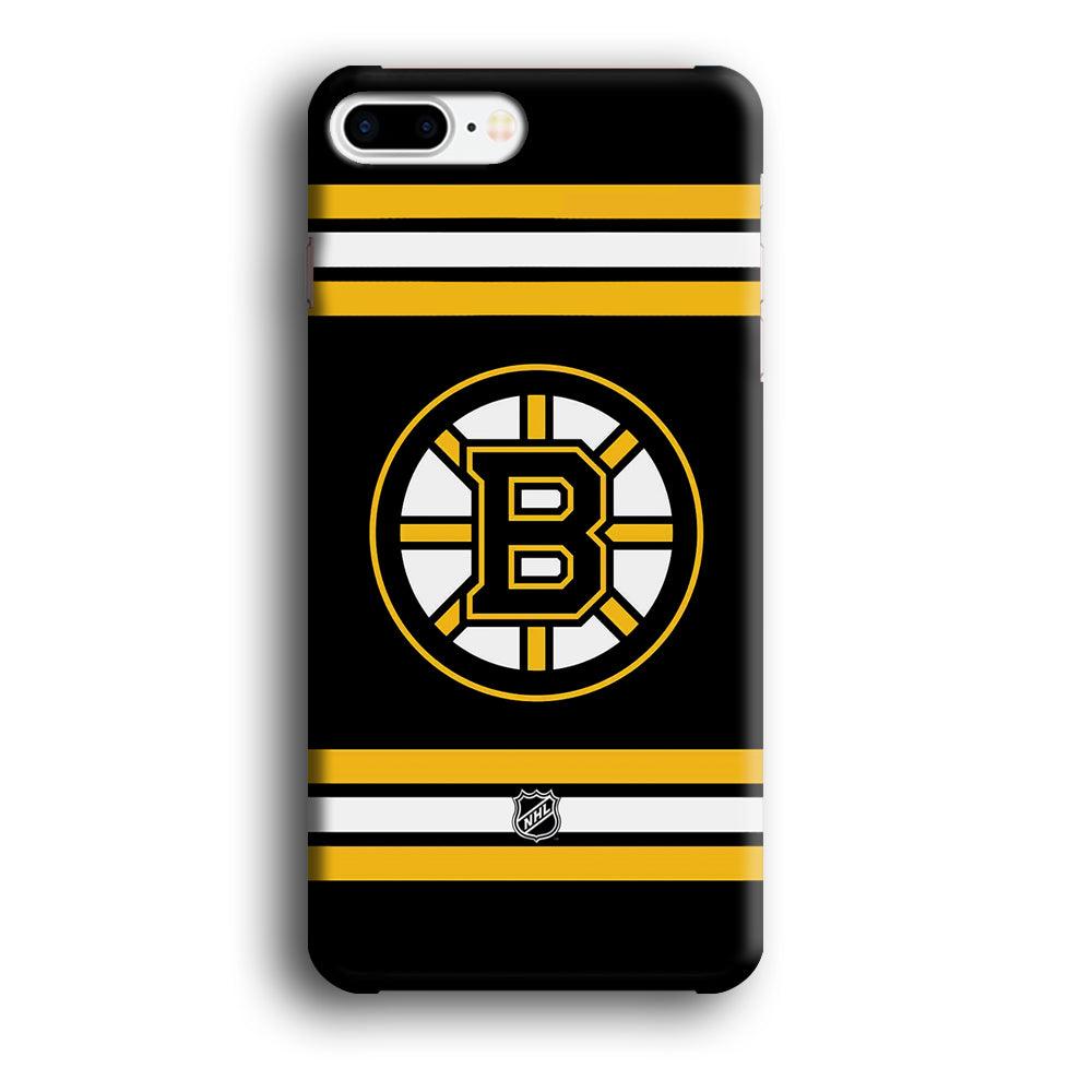 NHL Boston Bruins Circular Logo iPhone 7 Plus Case-Oxvistore