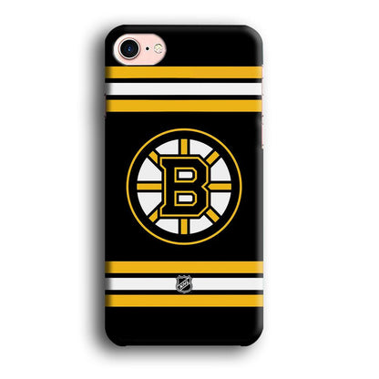 NHL Boston Bruins Circular Logo iPhone 8 Case-Oxvistore