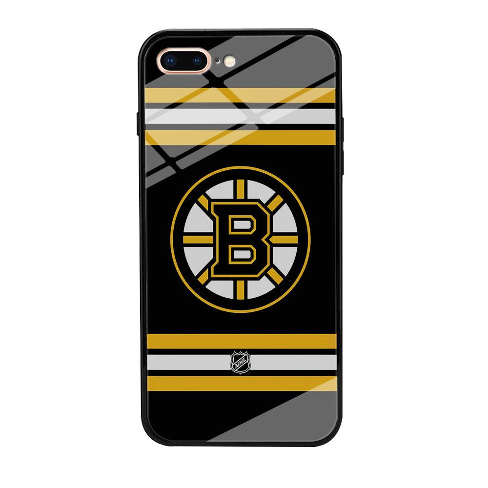 NHL Boston Bruins Circular Logo iPhone 7 Plus Case-Oxvistore