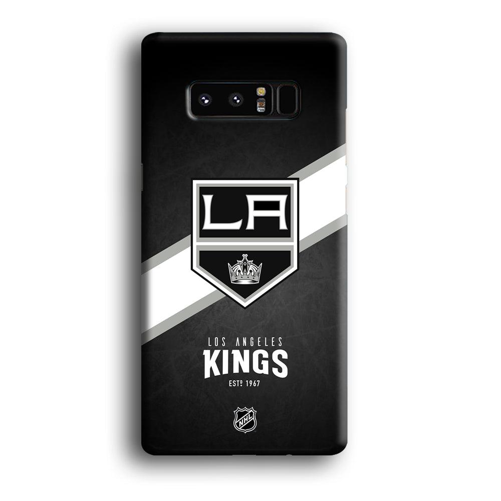 NHL LA Kings White Sash Samsung Galaxy Note 8 Case-Oxvistore