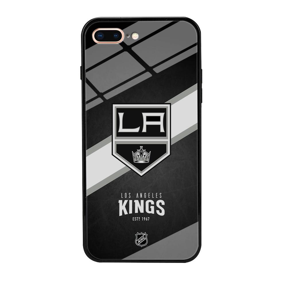 NHL LA Kings White Sash iPhone 7 Plus Case-Oxvistore