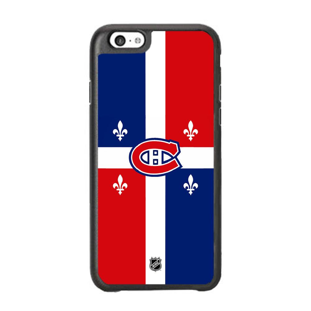 NHL Montreal Canadiens Fence of Glory iPhone 6 Plus | 6s Plus Case-Rubber Black (2D Case)-Oxvistore