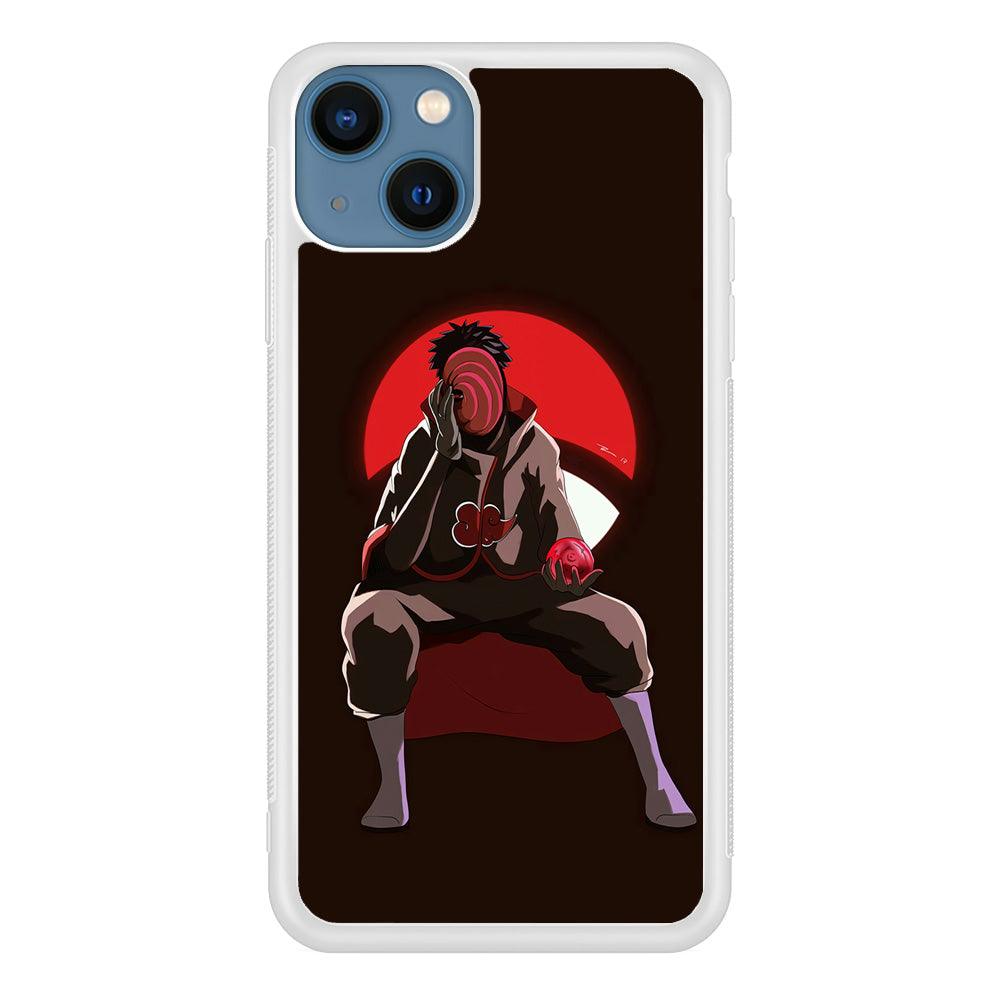 Naruto-Tobi Doujutsu iPhone 15 Plus Case-Oxvistore