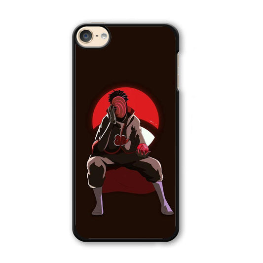 Naruto-Tobi Doujutsu iPod Touch 6 Case-Plastic Black (2D Case)-Oxvistore