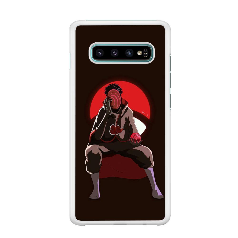 Naruto-Tobi Doujutsu Samsung Galaxy S10 Case-Oxvistore