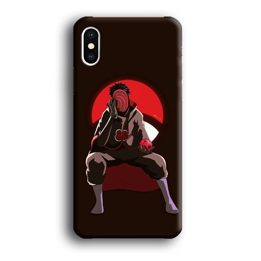 Naruto-Tobi Doujutsu iPhone X Case-Oxvistore