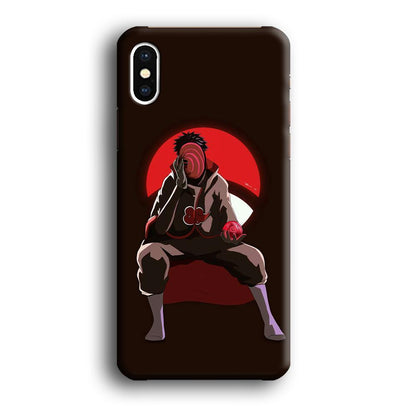 Naruto-Tobi Doujutsu iPhone X Case-Oxvistore