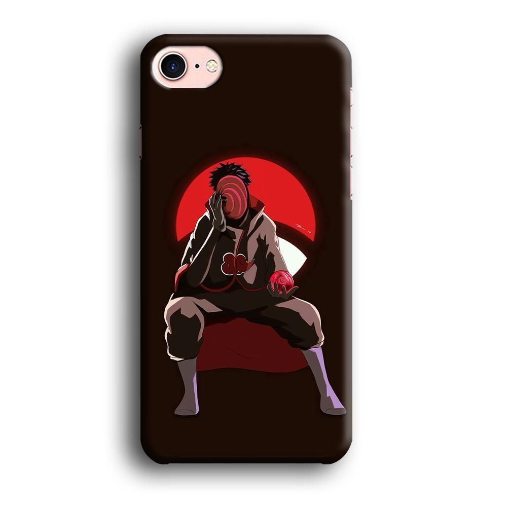 Naruto-Tobi Doujutsu iPhone 8 Case-Oxvistore