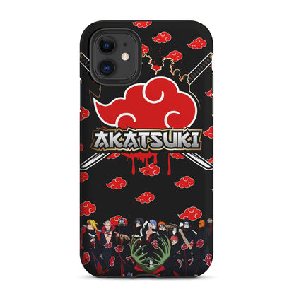 Naruto Akatsuki Squad 2 in 1 Tough Phone Case