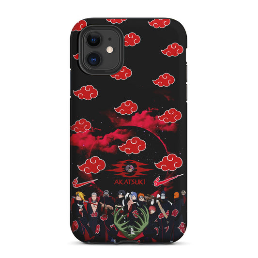 Naruto Akatsuki Troops 2 in 1 Tough Phone Case