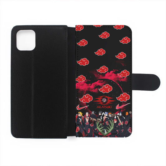 Naruto Akatsuki Troops Flip Wallet Phone Case