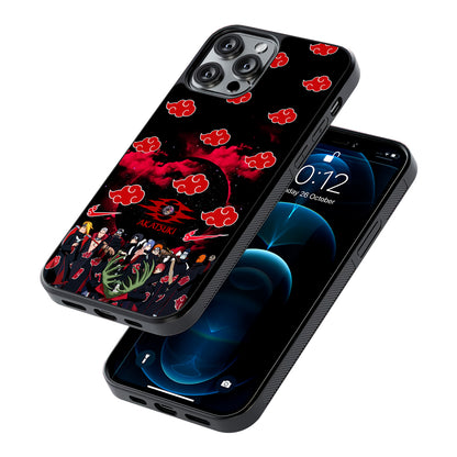 Naruto Akatsuki Troops 2D Rubber Phone Case