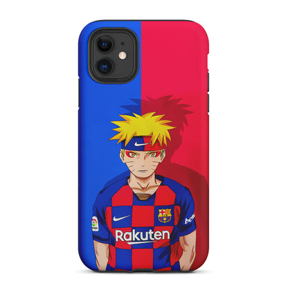 Naruto Barcelona Fc Jersey 2 in 1 Tough Phone Case