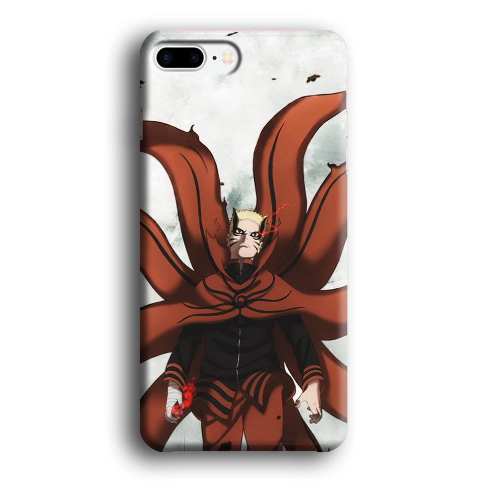 Naruto Baryon Final Form iPhone 8 Plus Case-Oxvistore