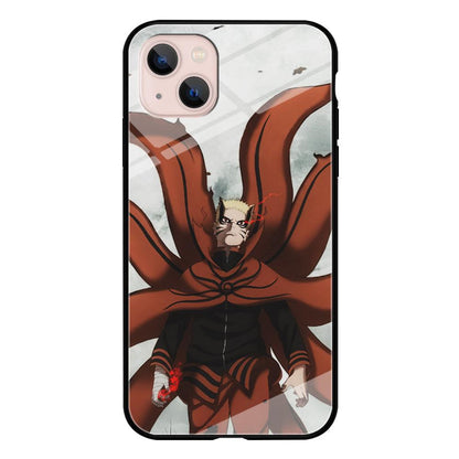 Naruto Baryon Final Form iPhone 15 Plus Case-Oxvistore