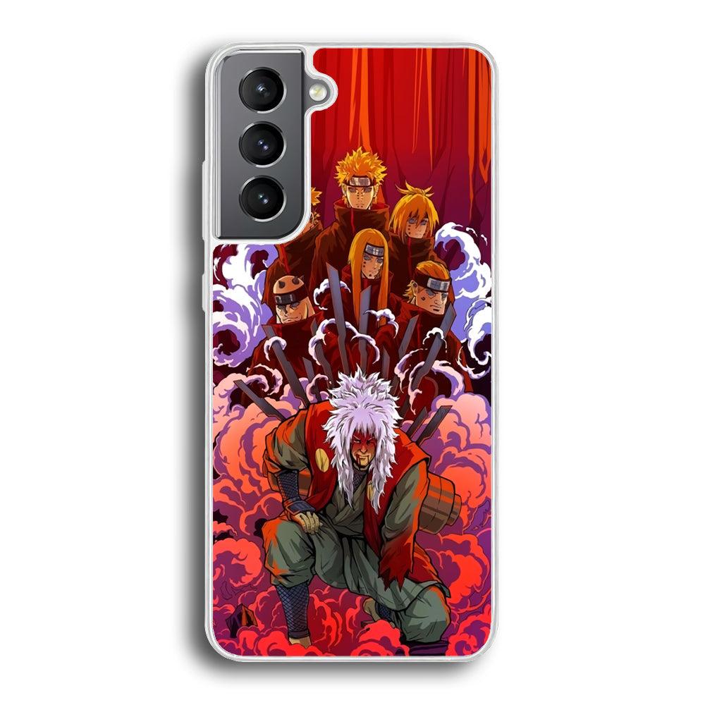 Naruto Beat The Disciple Samsung Galaxy S21 Plus Case-Oxvistore